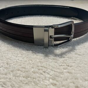Men’s Big & Tall Brown and Black Reversible Belt